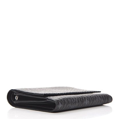 MCM Visetos Tri-Fold Wallet Black 4 of 8