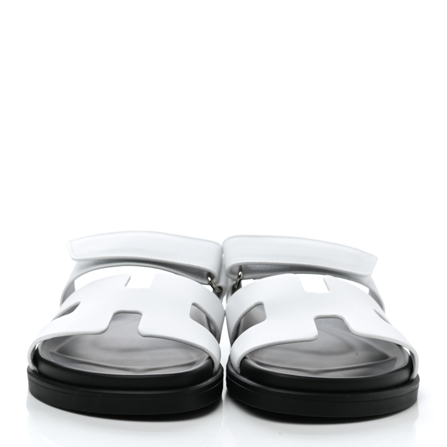 Calfskin Womens Chypre Sandals 36.5 White