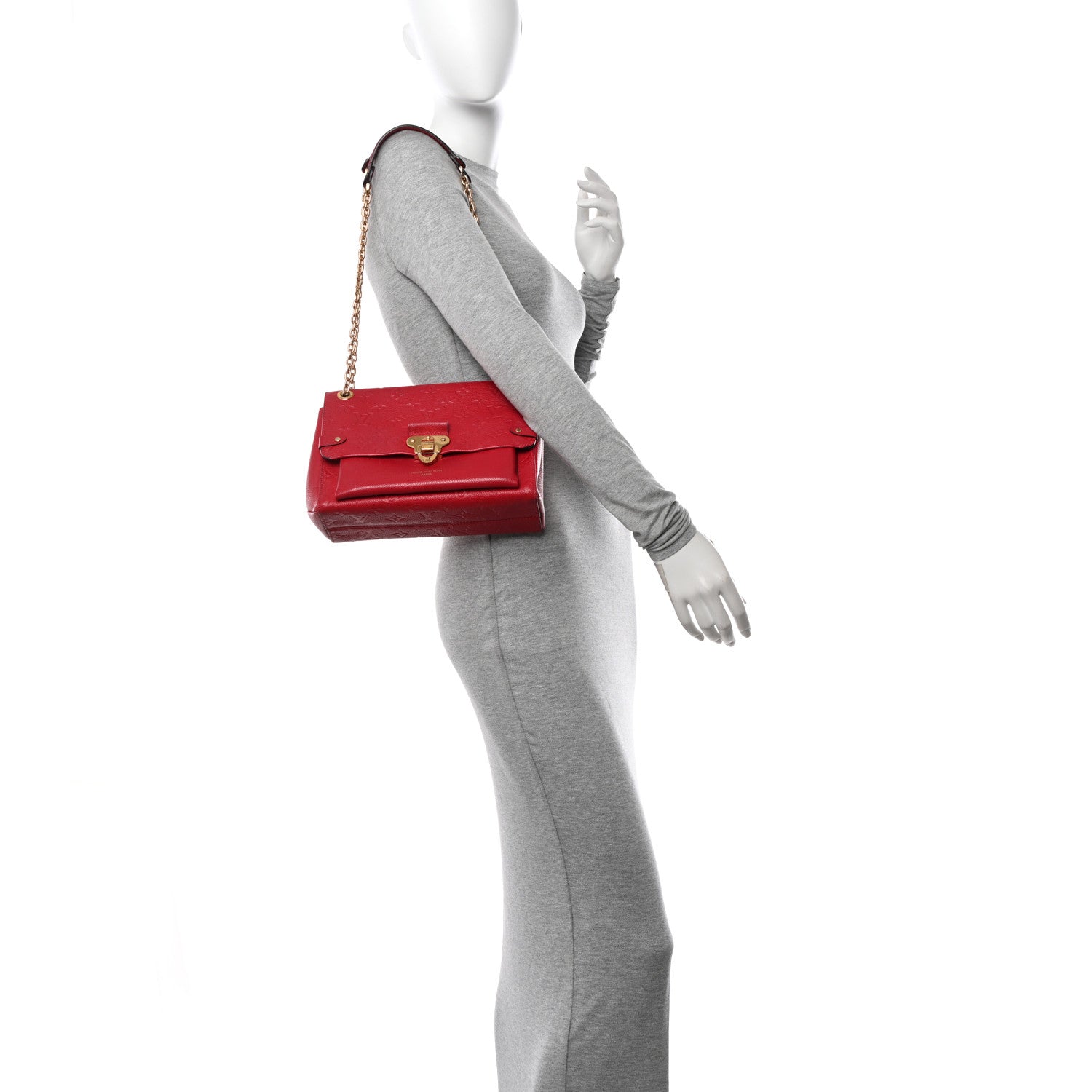 Louis Vuitton Empreinte Vavin PM Scarlet 2 of 12