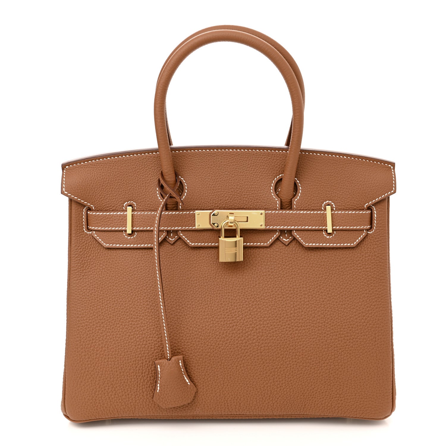 Hermes Togo Birkin 30 Gold 1 of 11