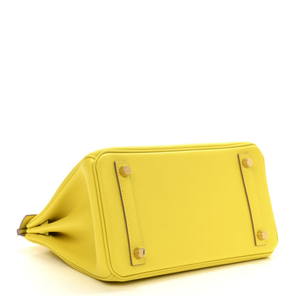 Hermes Swift Birkin 25 Lime 4 of 11