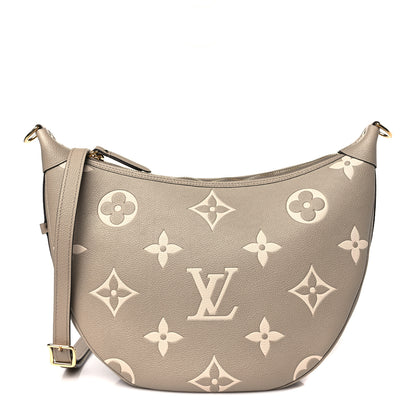 Louis Vuitton Empreinte Monogram Giant Loop Hobo Dove Gray Cream 1 of 10