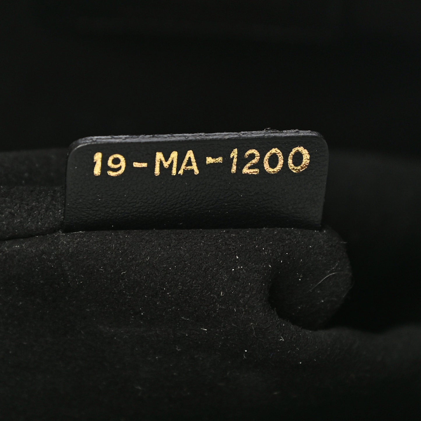 Calfskin Embossed Logo Zip Clutch Black