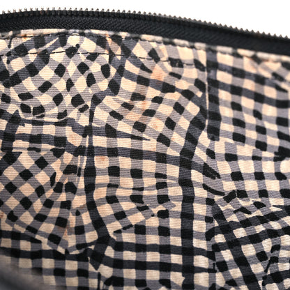 MCM Visetos Liz Shopper Tote Pouch Black 11 of 15