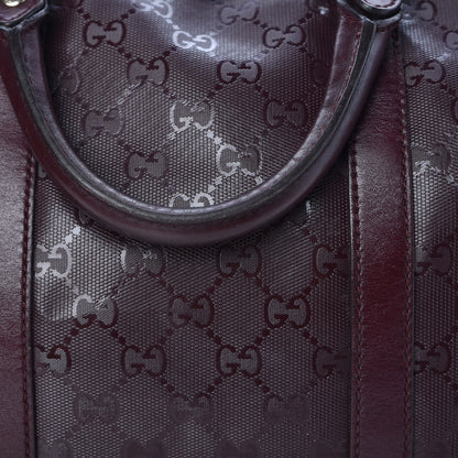 Gucci Imprime Monogram Medium Joy Boston Bordeaux 18 of 21