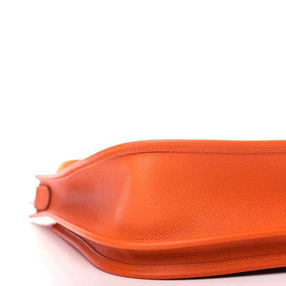 Hermes Epsom Evelyne III PM Orange 7 of 9