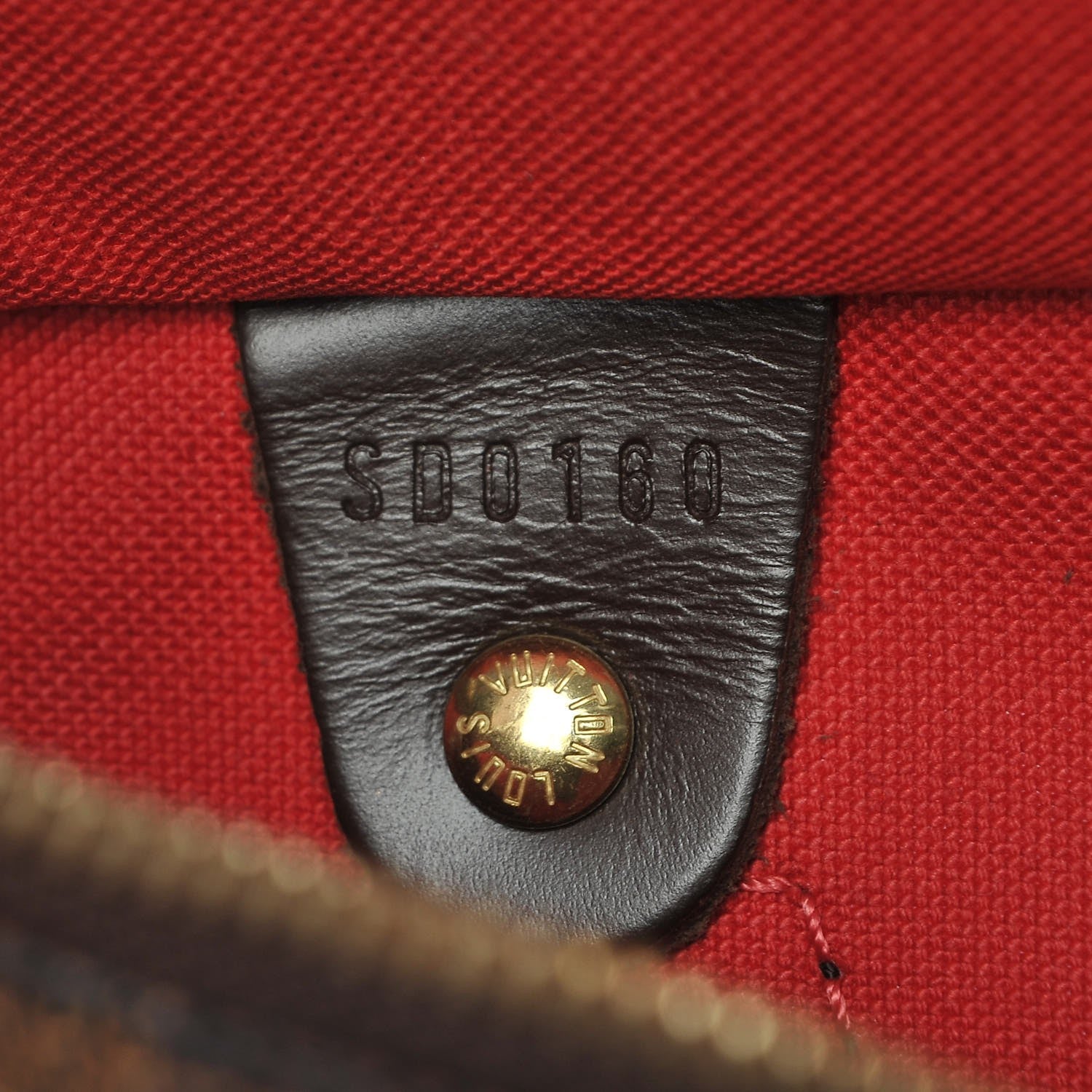 Louis Vuitton Damier Ebene Speedy 35 7 of 14