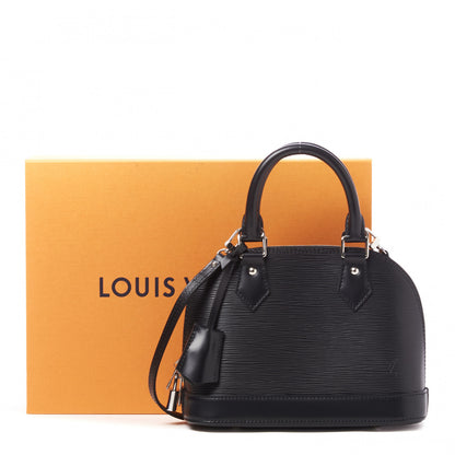 Louis Vuitton Epi Alma BB Black 17 of 17