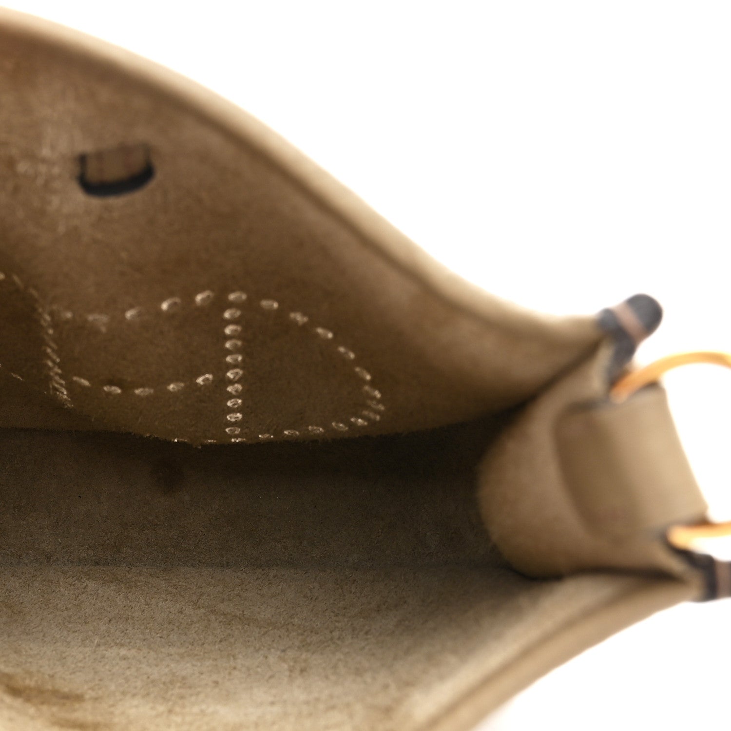 Hermes Taurillon Clemence Evelyne TPM Beige Marfa 5 of 10