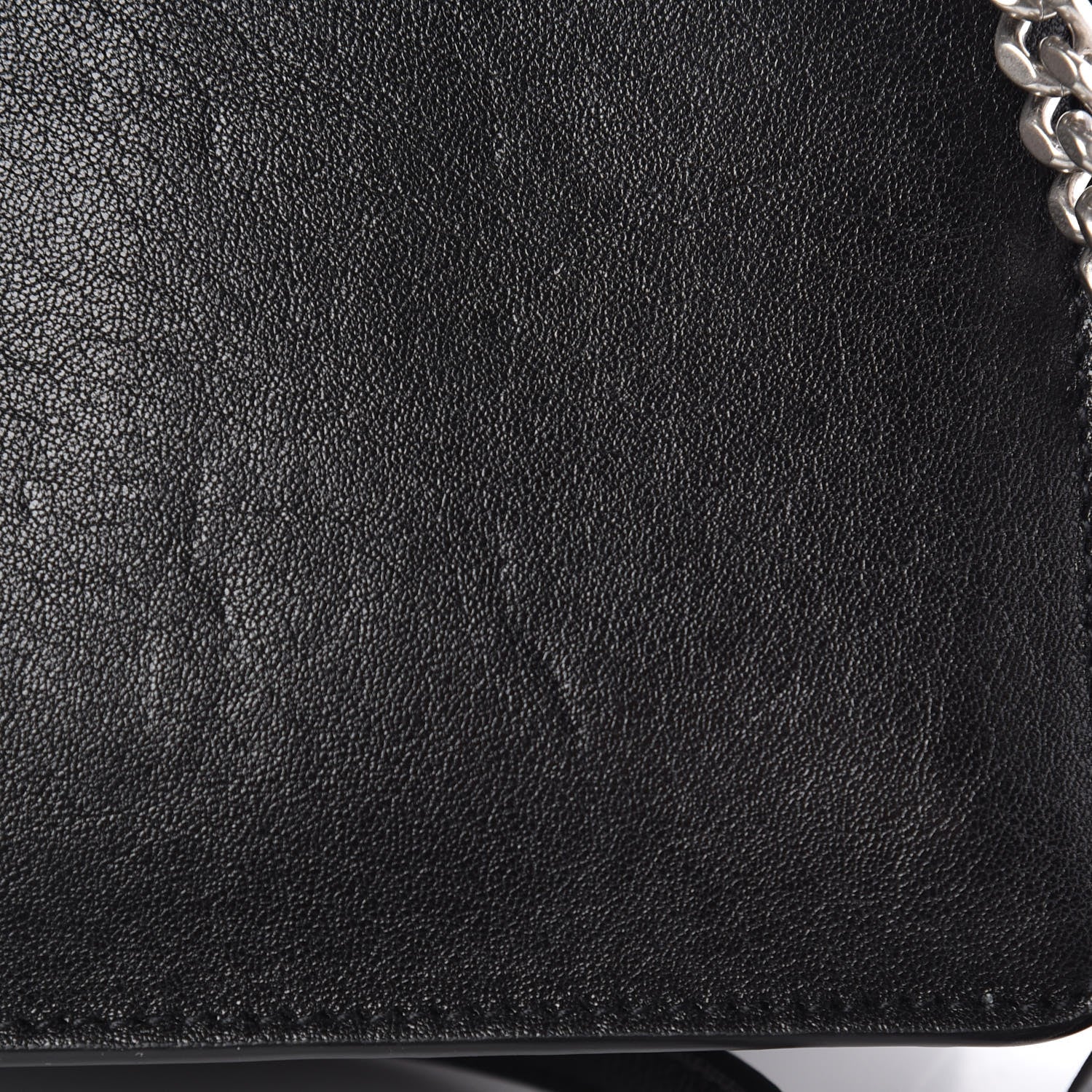 Saint Laurent Calfskin Small Monogram Sunset Black 8 of 8