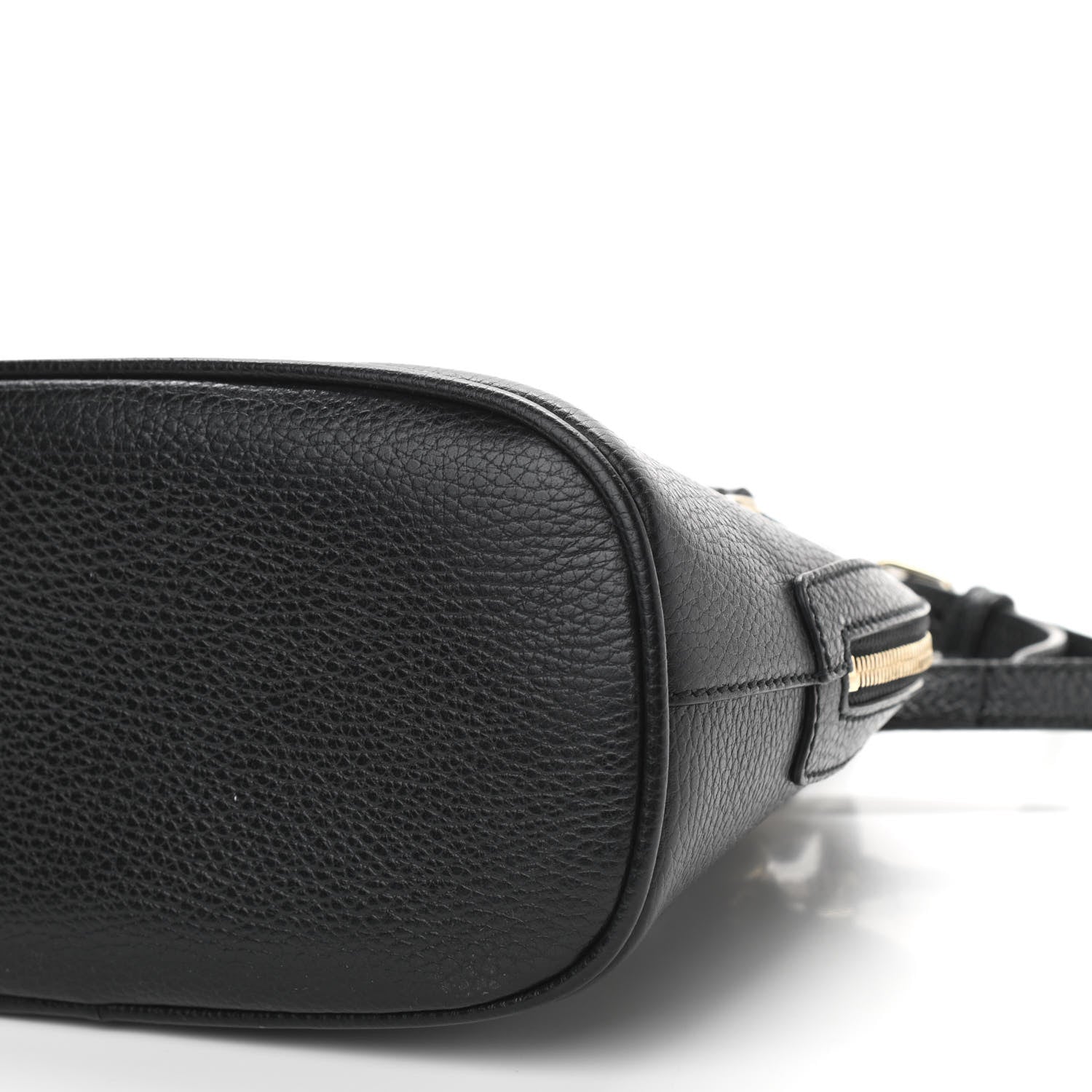 Gucci Dollar Calfskin Small GG Charm Dome Bag Black 9 of 9