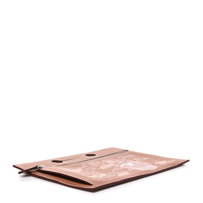 Hermes Swift HERMES Swift L'Epopee d'Hermes Backpocket Pouch 25 Gold 3 of 7