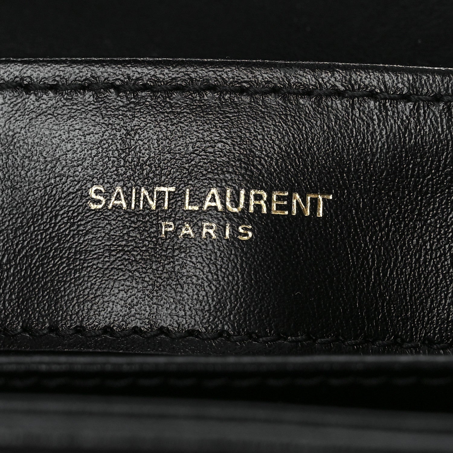 Saint Laurent Calfskin Y Quilted Monogram Toy Loulou Crossbody Bag Black 6 of 10
