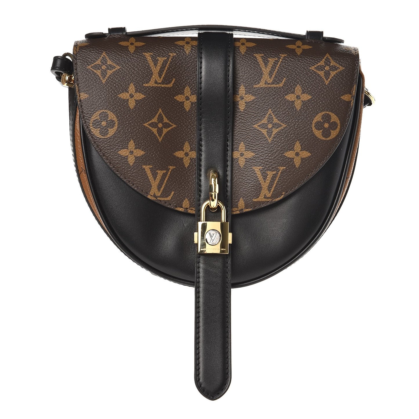 Reverse Monogram Chantilly Lock Black