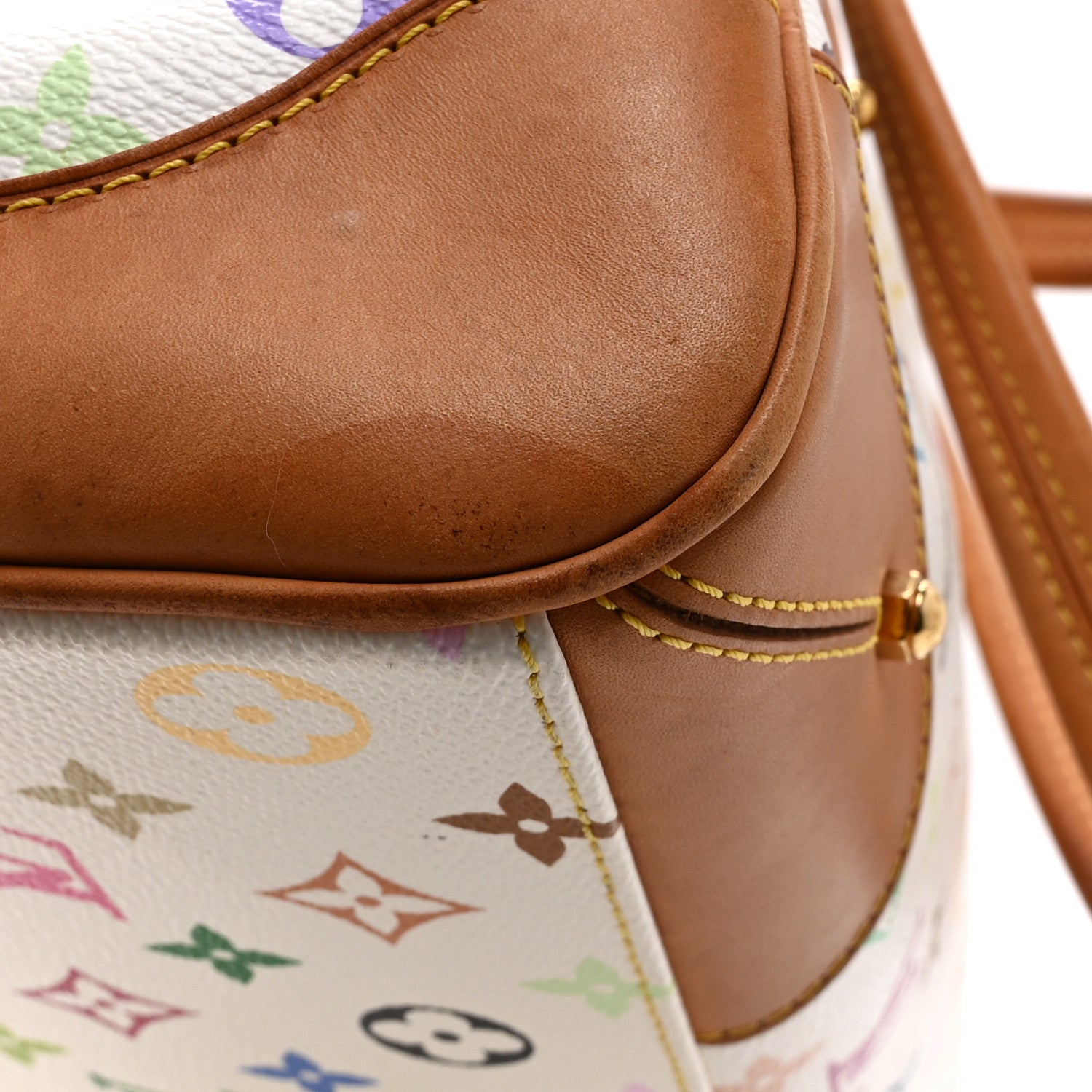 Louis Vuitton Monogram Multicolor Claudia White 11 of 15