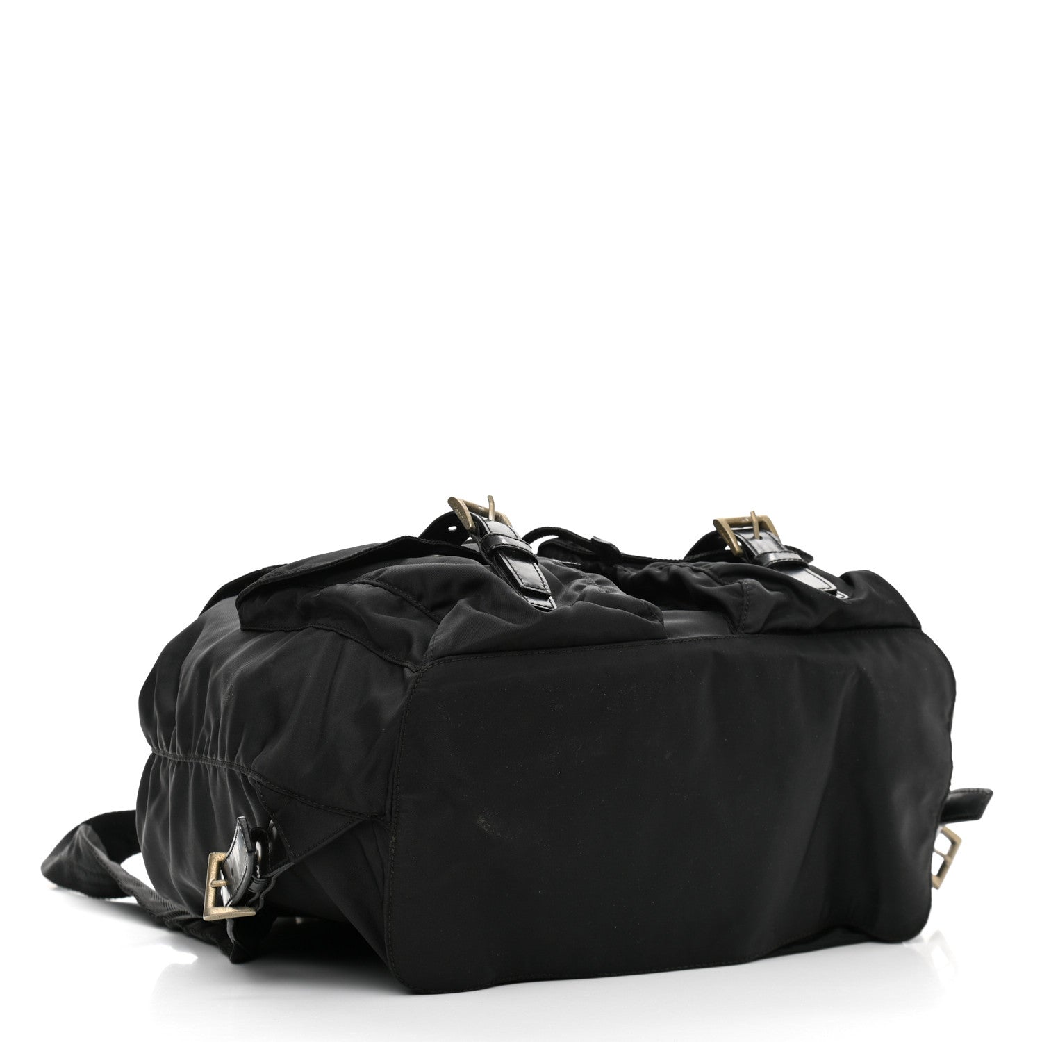Prada Nylon Vela Medium Backpack Black 4 of 14