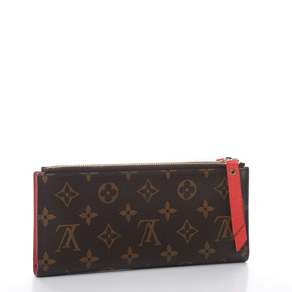 Louis Vuitton Monogram Adele Wallet Coquelicot 3 of 12