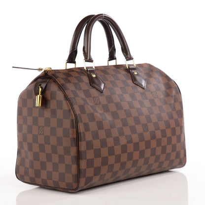Louis Vuitton Damier Ebene Speedy 30 3 of 7