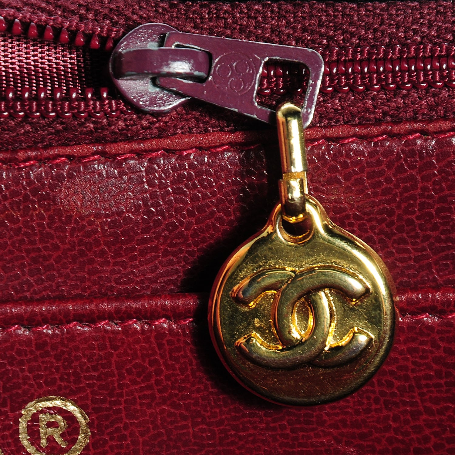 Chanel Lambskin Quilted CC Flap Shoulder Bag Black 7 of 8