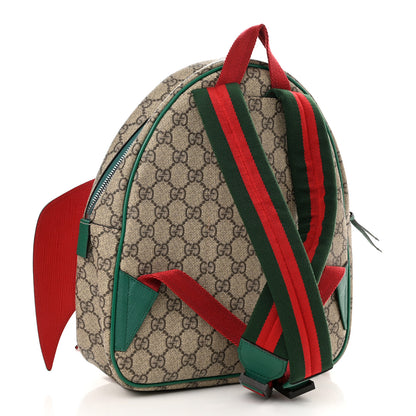 Gucci GG Supreme Monogram Small UFO Embroidered Children's Rocketship Backpack 3 of 10