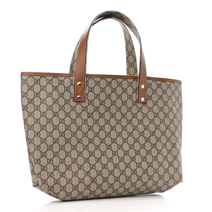 Gucci GG Plus Monogram Medium Signature Web Loop Tote Brown 3 of 10