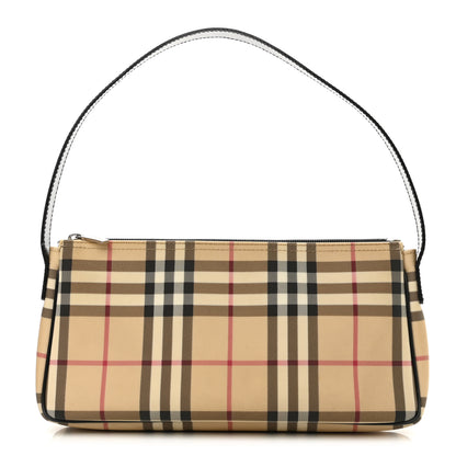 Burberry House Check Large Pochette Black 1 of 11