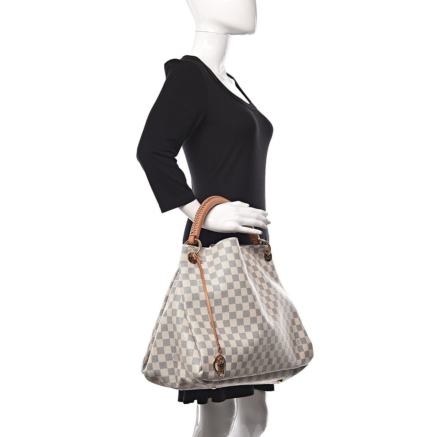 Damier Azur Artsy MM