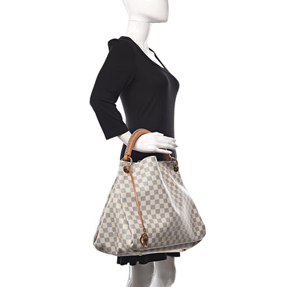 Louis Vuitton Damier Azur Artsy MM 2 of 10