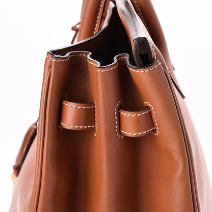 Hermes Natural Barenia Birkin 35 Fauve 21 of 23