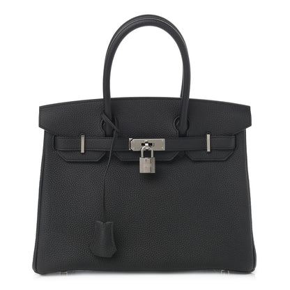 Hermes Togo Birkin 30 Black 1 of 10