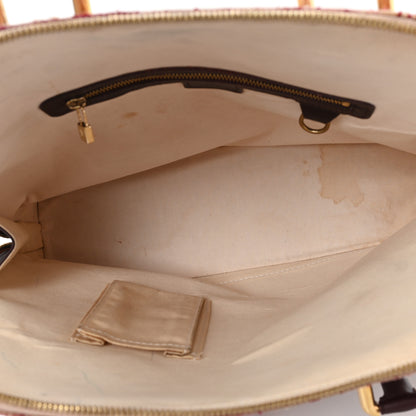 Louis Vuitton Mini Monogram Alma Haut Tote Cherry 5 of 11