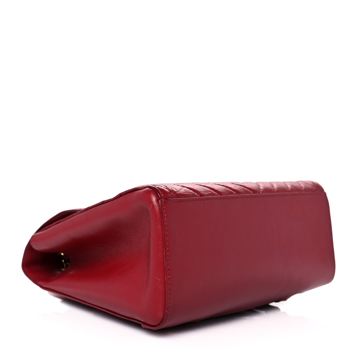 Chanel Aged Calfskin Chevron Quilted Backpack Red 4 of 18