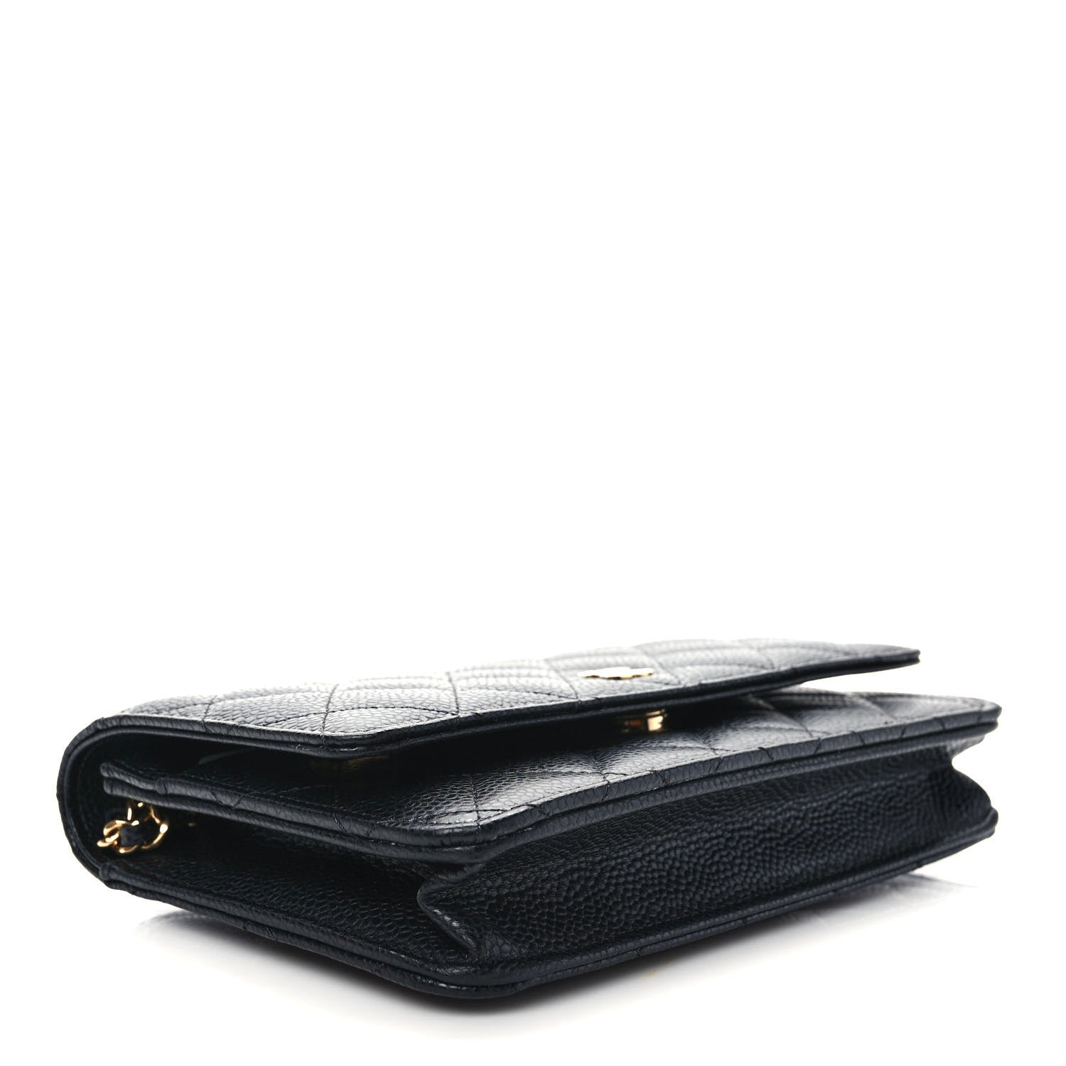 Chanel Caviar Quilted Wallet on Chain WOC Black 6 of 11