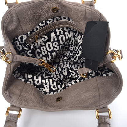 Marc Jacobs MARC by Calfskin Classic Q Francesca Tote Bag Cement 6 of 8