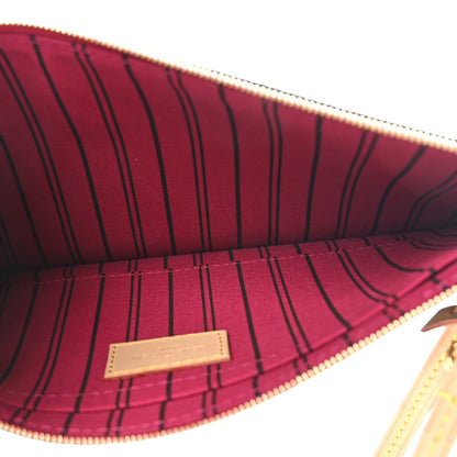 Louis Vuitton Monogram Neverfull MM GM Pochette Pivoine 5 of 6