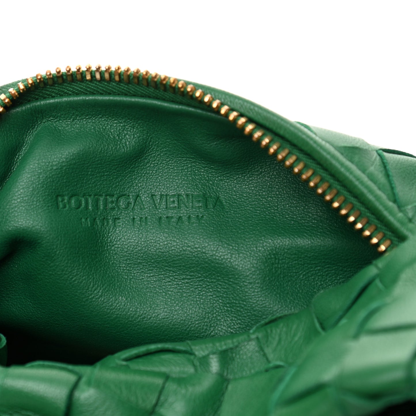 Nappa Intrecciato Mini Jodie Racing Green