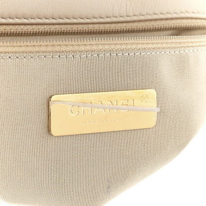 Chanel Lambskin Quilted Medium Chanel 19 Flap Light Beige 6 of 11