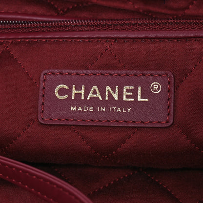 Chanel Tweed Quilted Chanel 22 Pink Blue Navy Burgundy Purple 7 of 12