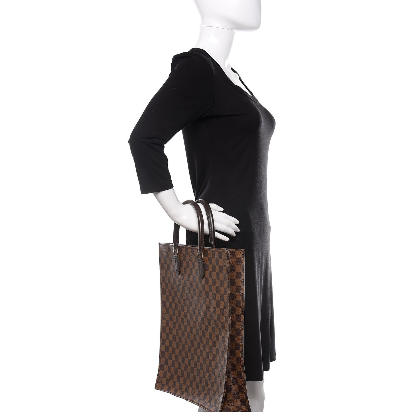 Damier Ebene Sac Plat