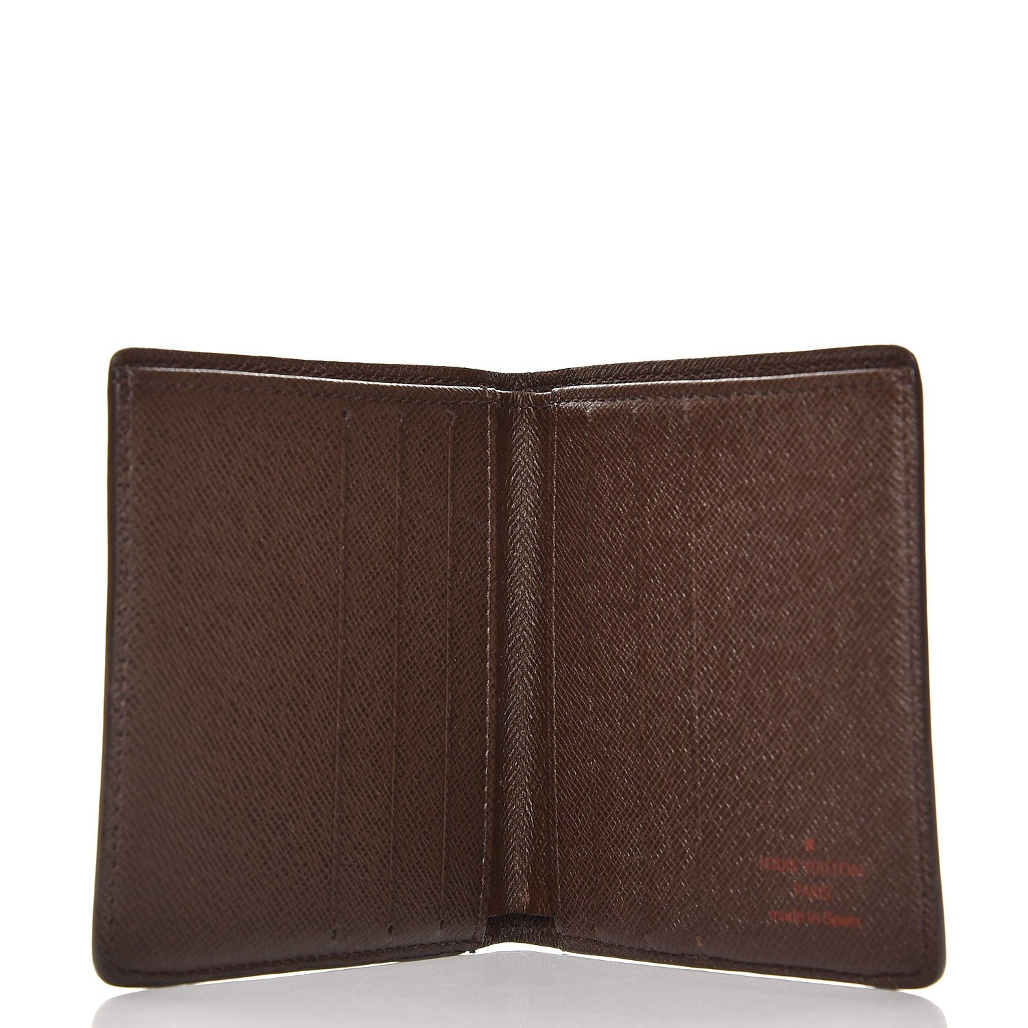 Louis Vuitton Damier Ebene Billfold Wallet 6 Credit Card Slots 5 of 6