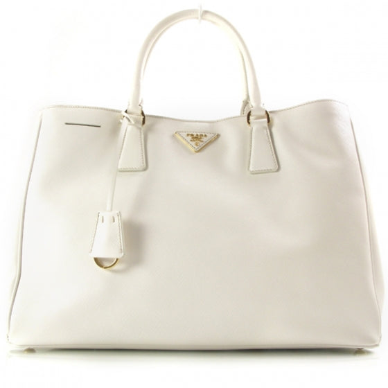 Prada Saffiano Lux Tote White 1 of 11