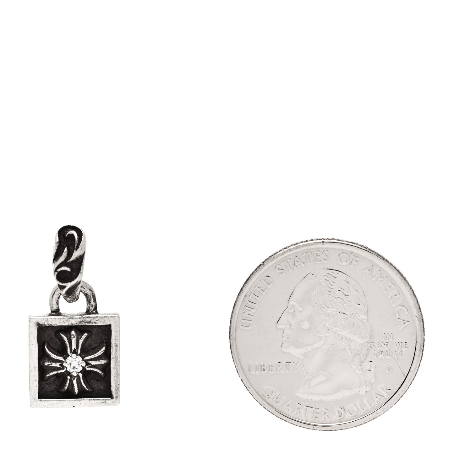 Sterling Silver Framed Six Point Star Pendant