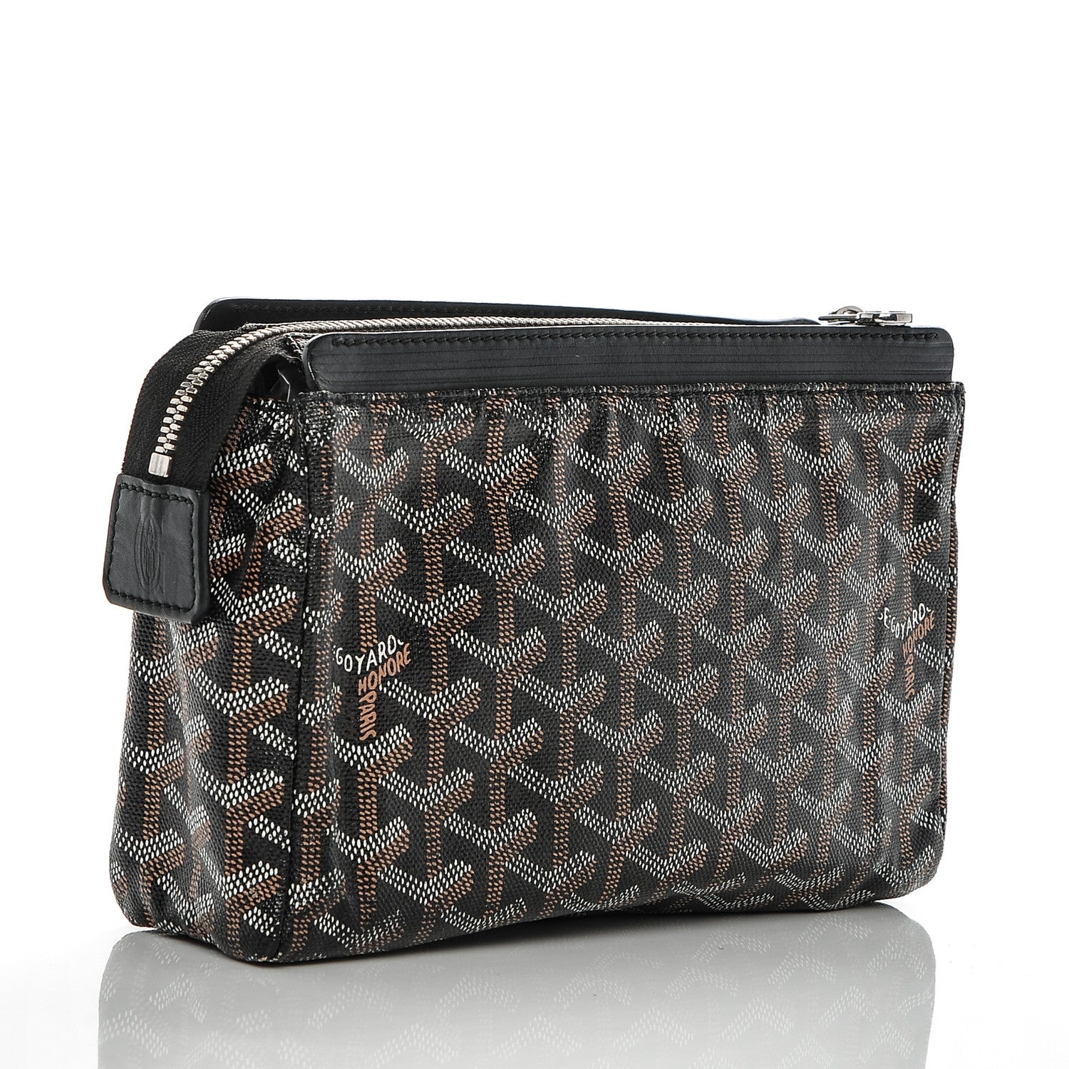 Goyard Goyardine Miroir Toiletry Bag PM Black 3 of 6