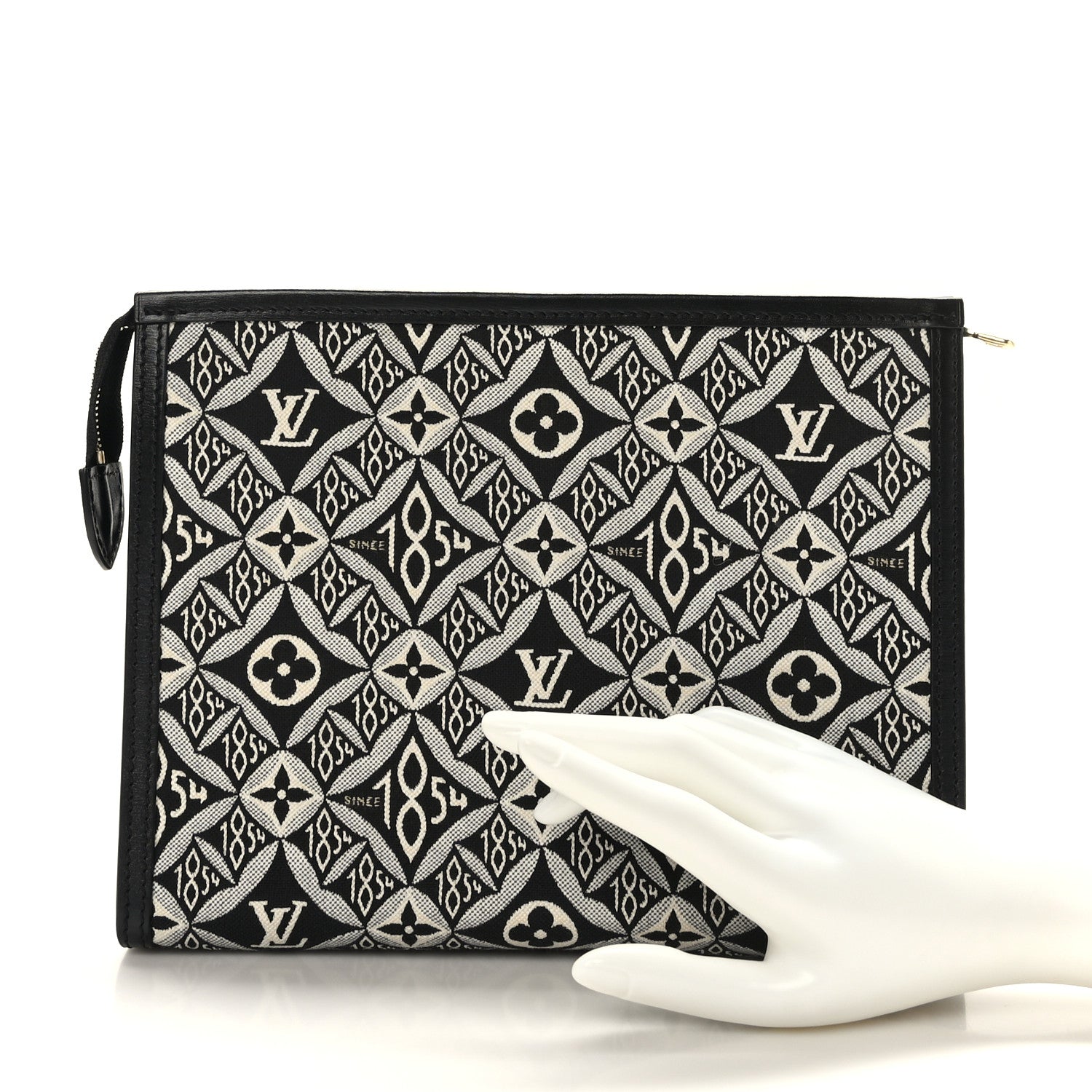 Louis Vuitton Jacquard Since 1854 Toiletry Pouch 26 Gray 2 of 9