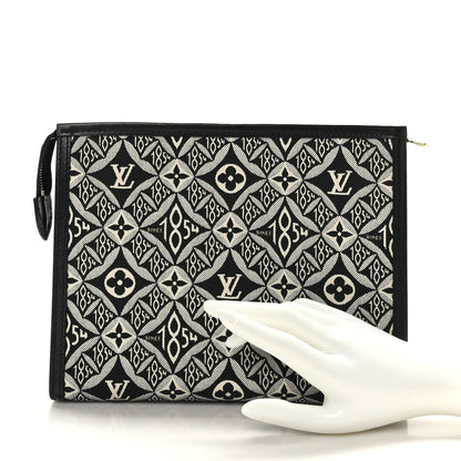 Louis Vuitton Jacquard Since 1854 Toiletry Pouch 26 Gray 2 of 9