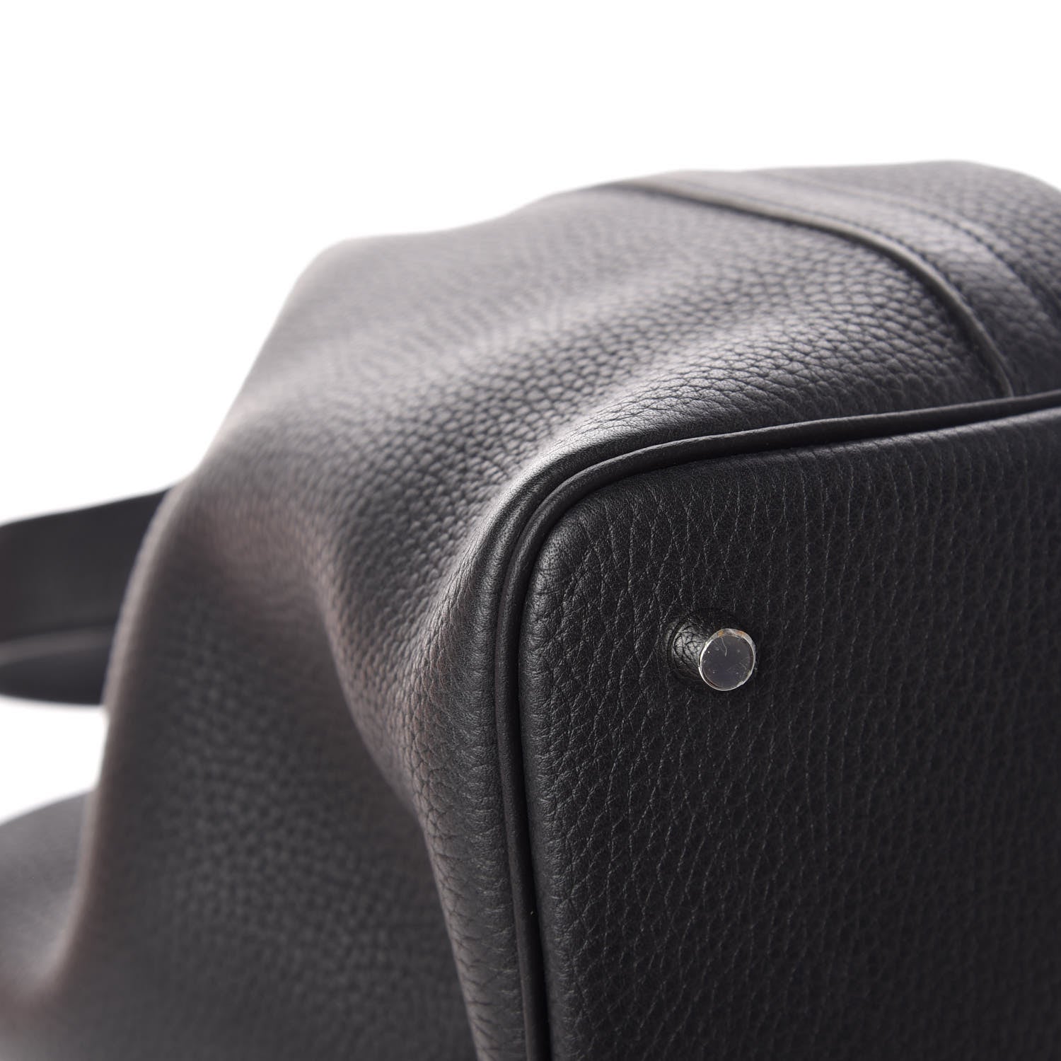 Hermes Taurillon Clemence Picotin Lock 22 MM Black 8 of 12