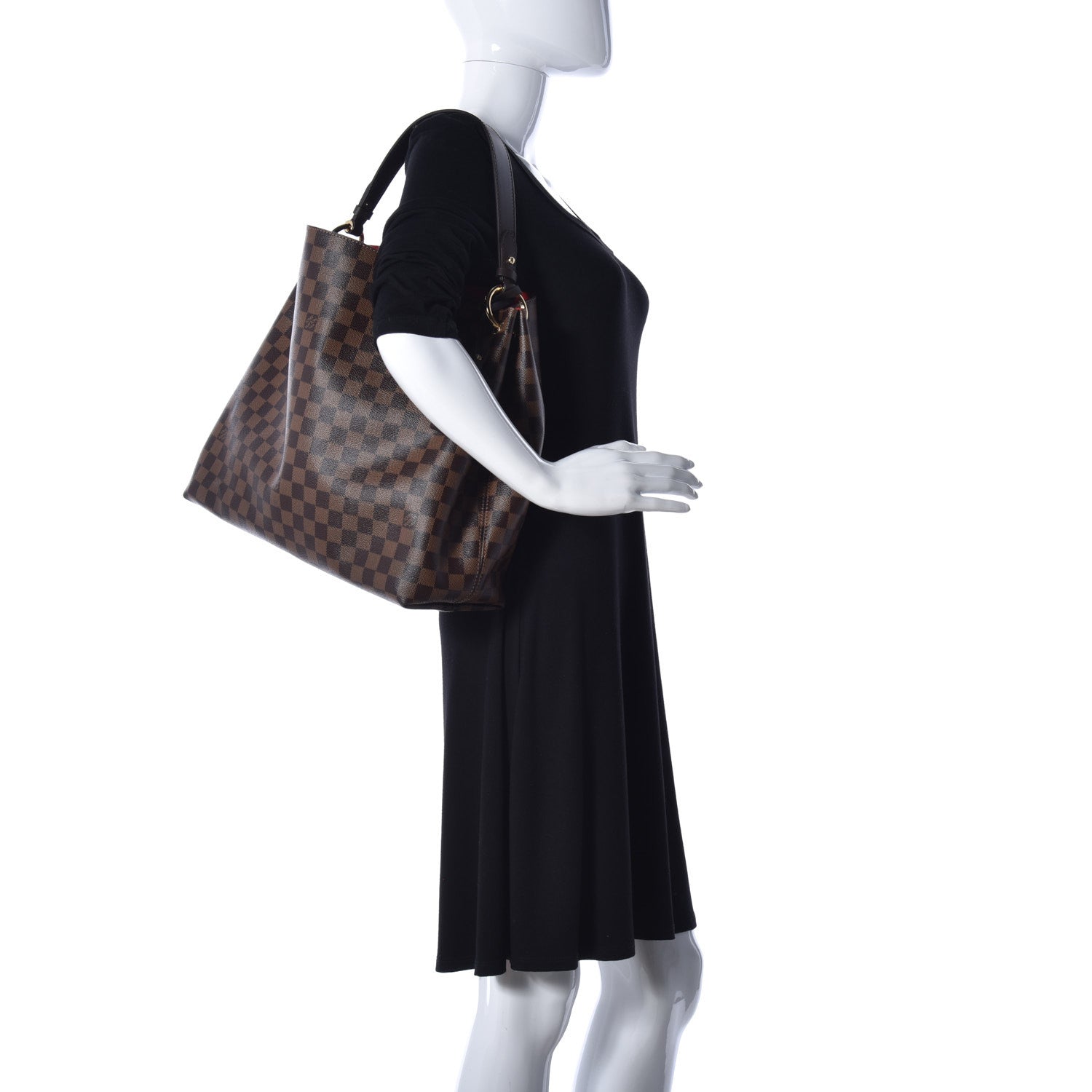 Louis Vuitton Damier Ebene Graceful MM 2 of 13