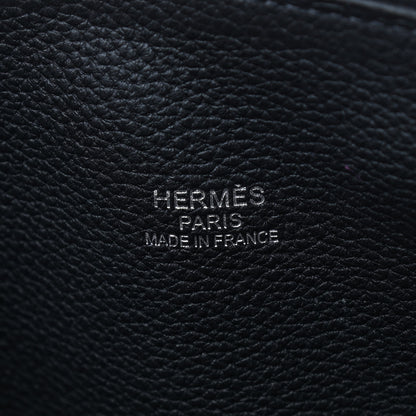Hermes Togo Tufting Chimeres Dragon 1923 Bolide 45 Black Bleu Lin 5 of 8
