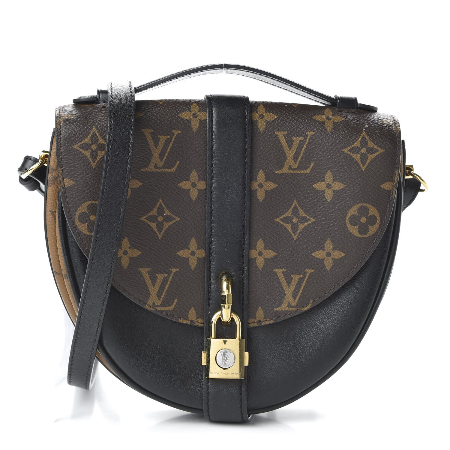 Louis Vuitton Reverse Monogram Chantilly Lock Black 1 of 9