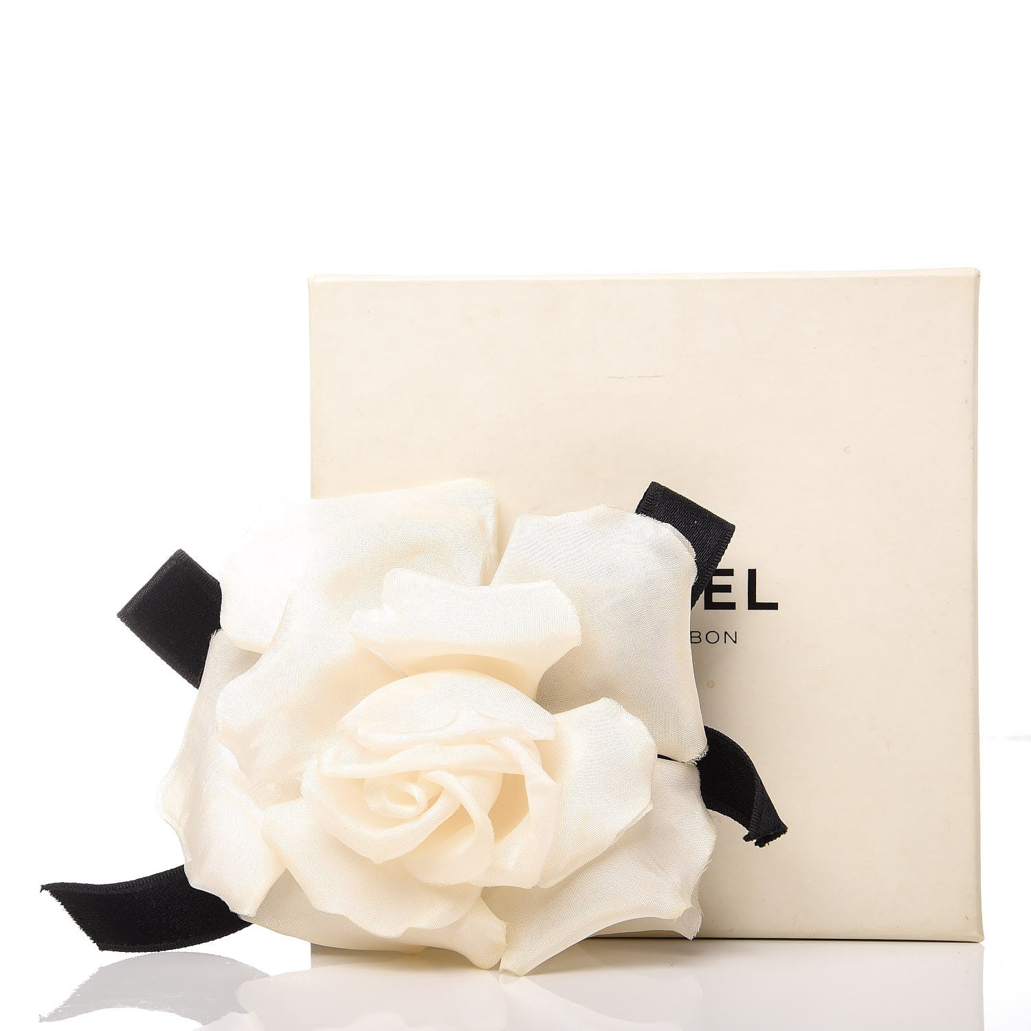 Chanel Fabric Camellia Flower Brooch White 392774 – FASHIONPHILE